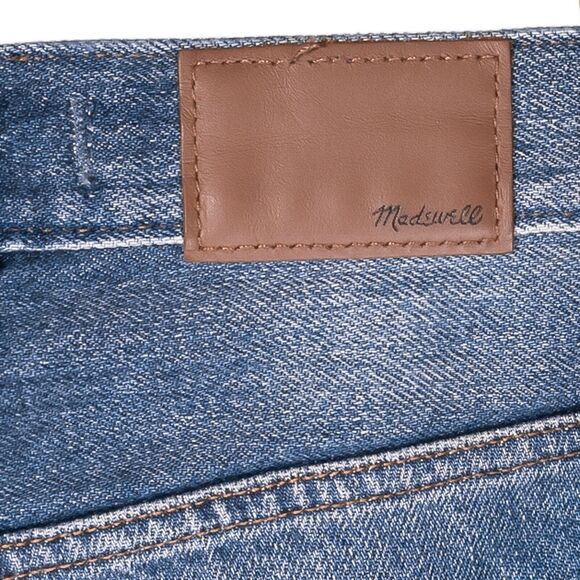 Madewell The Mom Jean Women's Blue Medium Wash High Rise Tapered Denim Size 23 - Picture 11 of 11